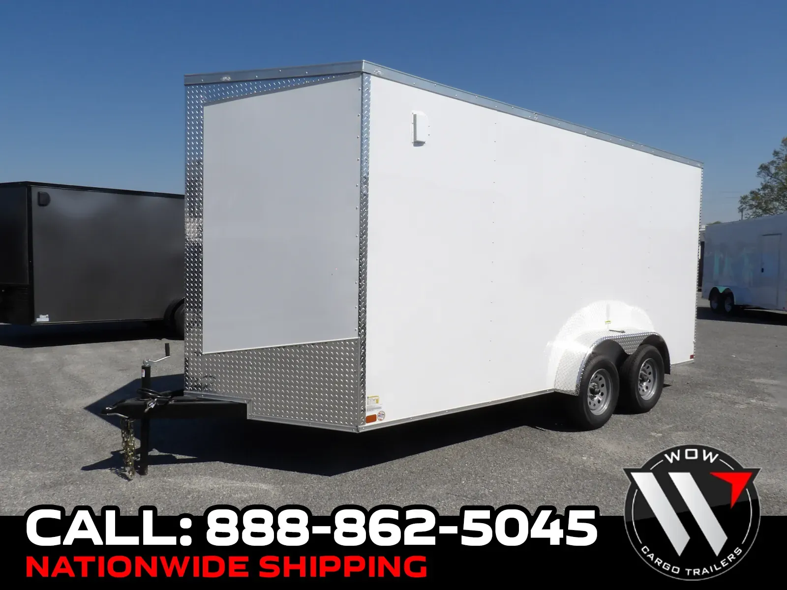 White 2026 Seed Cargo 7X16 Enclosed 35K for sale in Cochran, GA