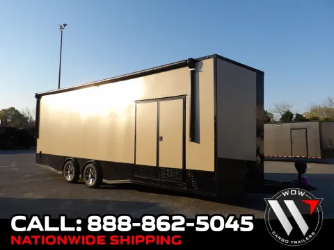 Black 2026 Steel Pines Cargo 8.5X26 Enclosed 7K for sale in Cochran, GA