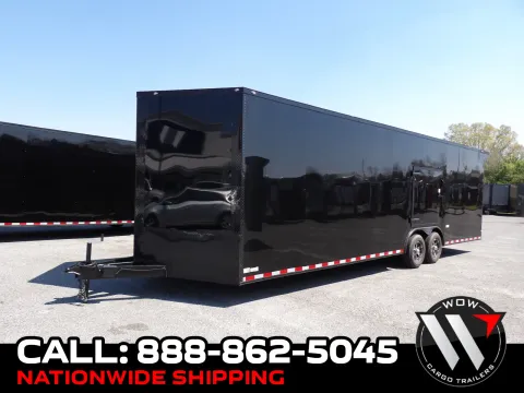 Black 2026 South GA Cargo 8.5X28 Enclosed 52K for sale in Cochran, GA