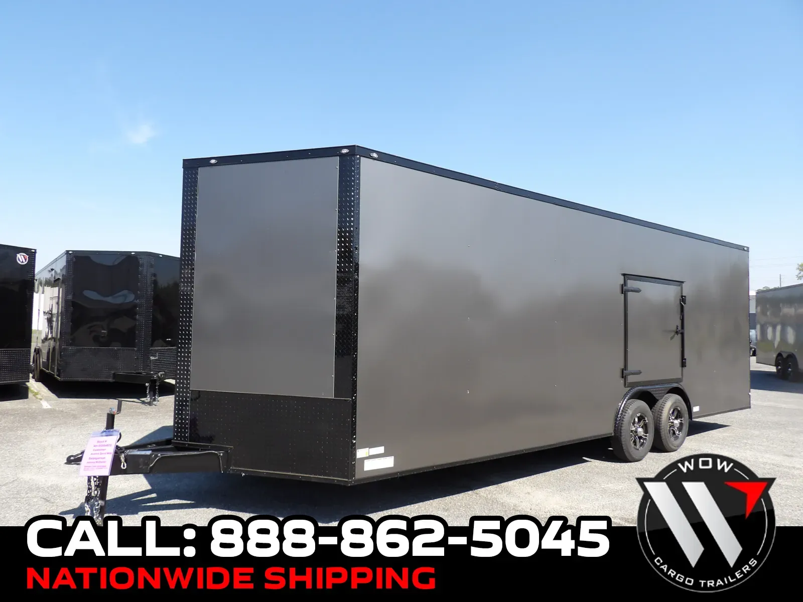 Black 2026 South GA Cargo 8.5X24 Enclosed 52K for sale in Cochran, GA