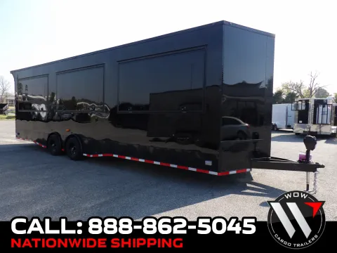 Black 2026 Steel Pines Cargo 8.5X30 Enclosed 52K for sale in Cochran, GA