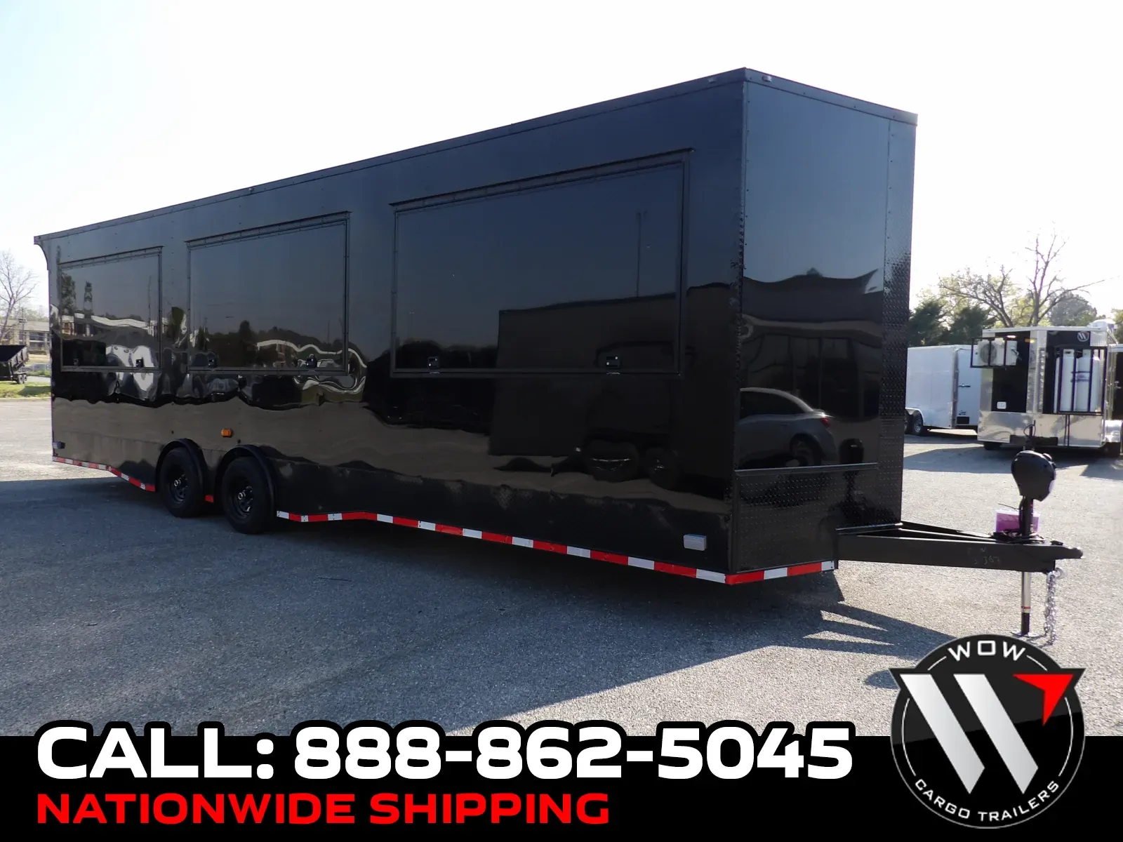 Black 2026 Steel Pines Cargo 8.5X30 Enclosed 52K for sale in Cochran, GA