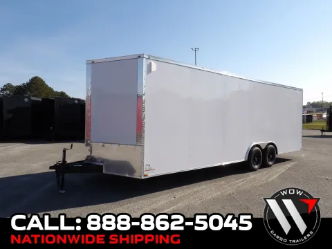 White 2026 Maximum Cargo 8.5X24 Enclosed 52K for sale in Cochran, GA