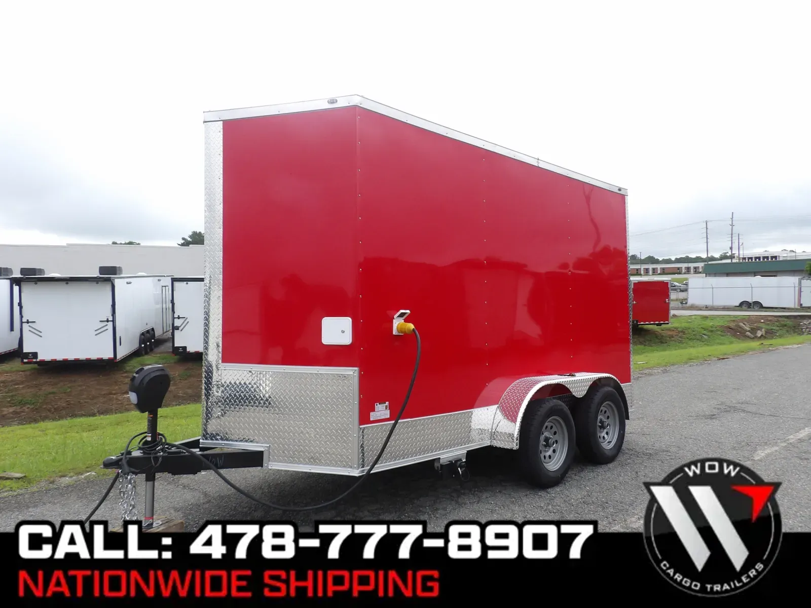 Red 2025 Steel Pines Cargo Concession Base for sale in Cochran, GA