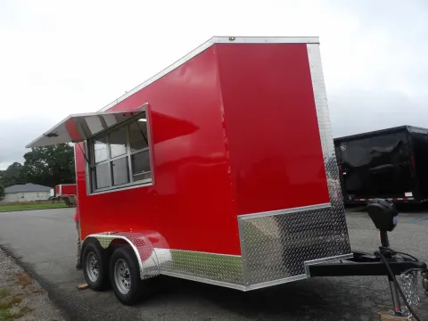Another view of 2025 Steel Pines Cargo Concession Base for sale in Cochran, GA at WOW Cargo Trailers