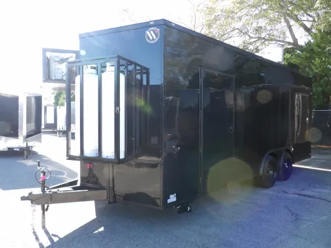 Photos of 2025 Steel Pines Cargo Concession/BBQ Base for sale in Cochran, GA at WOW Cargo Trailers