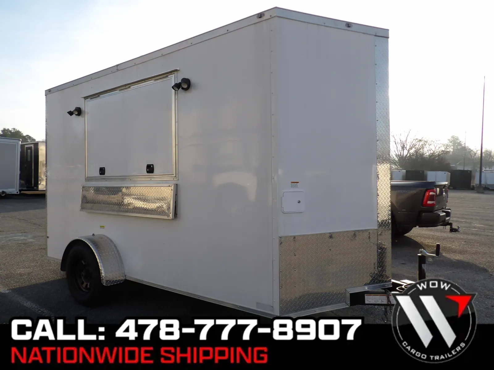 White 2023 Empire Cargo for sale in Cochran, GA