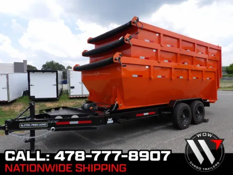 Orange 2025 Steel Pines Cargo 7x14 Orange Container for sale in Cochran, GA