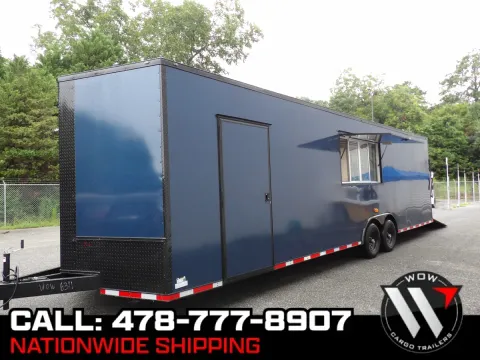 Black 2026 Steel Pines Cargo Enclosed BP Base  (6 - 7 - 8.5) for sale in Cochran, GA