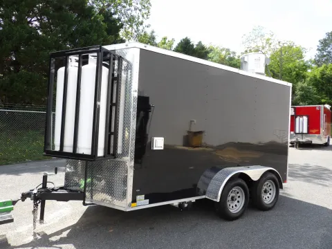 Another view of 2025 Diamond Cargo Concession Base for sale in Cochran, GA at WOW Cargo Trailers
