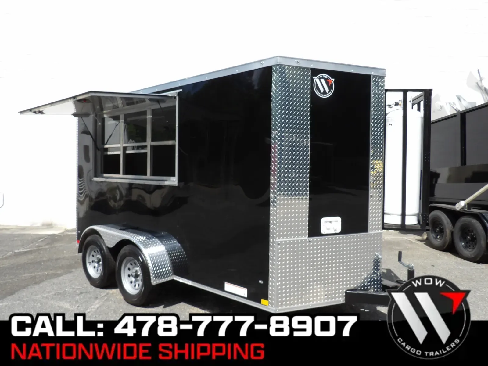 Black 2025 Diamond Cargo Concession Base for sale in Cochran, GA