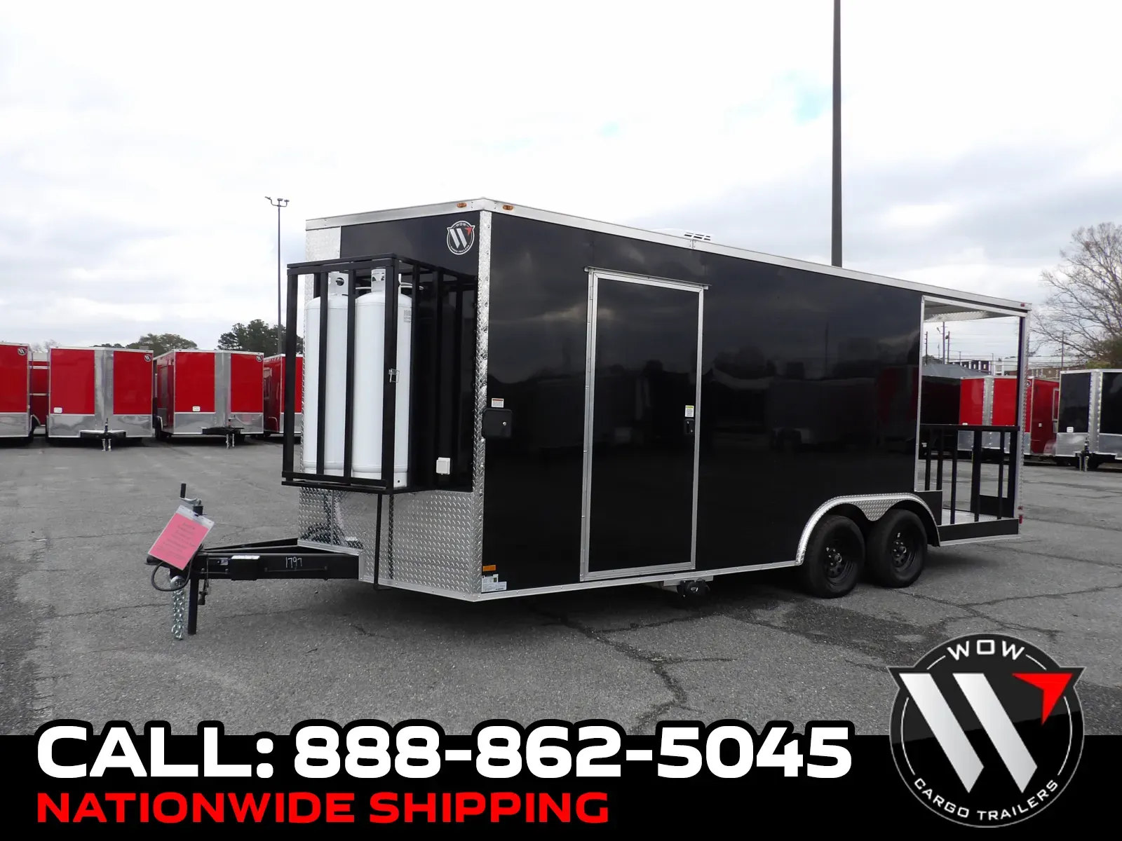 2025 All World Trailers 8.5X20 BBQ for sale in Cochran, GA