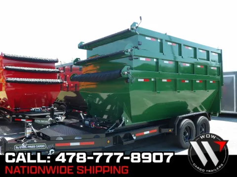 Green 2026 Steel Pines Cargo 7x14 Green Container for sale in Cochran, GA