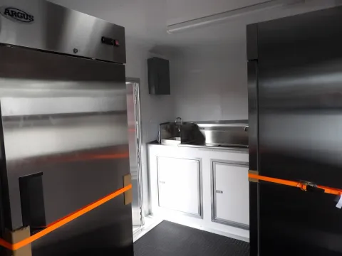 Another view of 2026 Steel Pines Cargo 8.5X20 Enclosed for sale in Cochran, GA at WOW Cargo Trailers