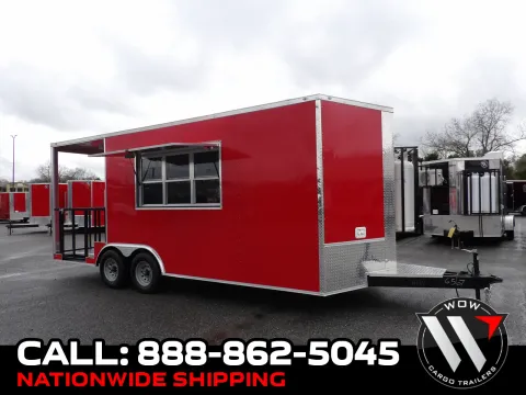 Red 2026 Steel Pines Cargo 8.5X20 Enclosed for sale in Cochran, GA