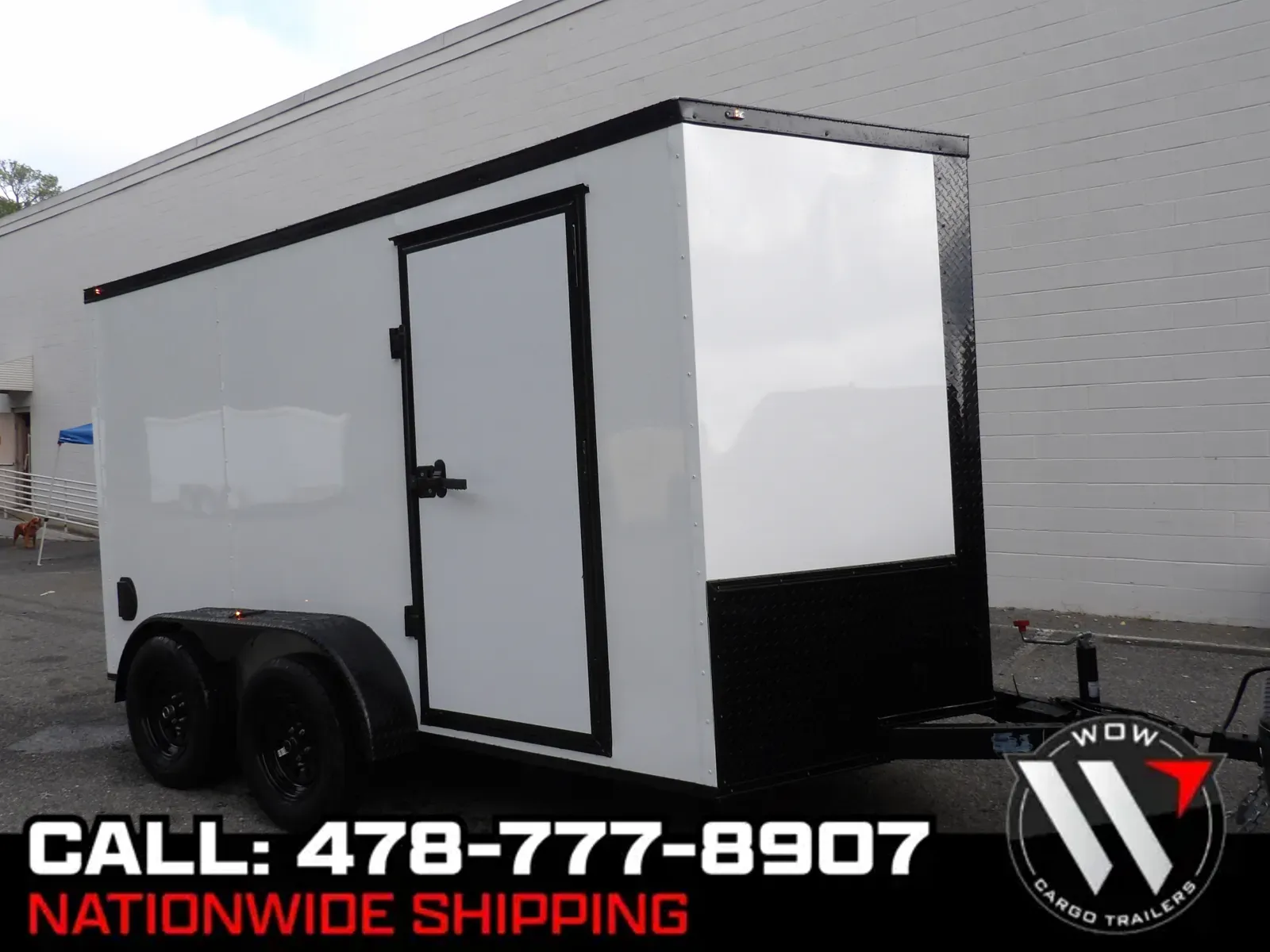 Black 2026 Steel Pines Cargo 6X12 Enclosed for sale in Cochran, GA