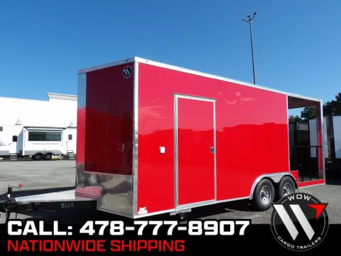 Red 2026 Steel Pines Cargo 8.5X20 Enclosed for sale in Cochran, GA