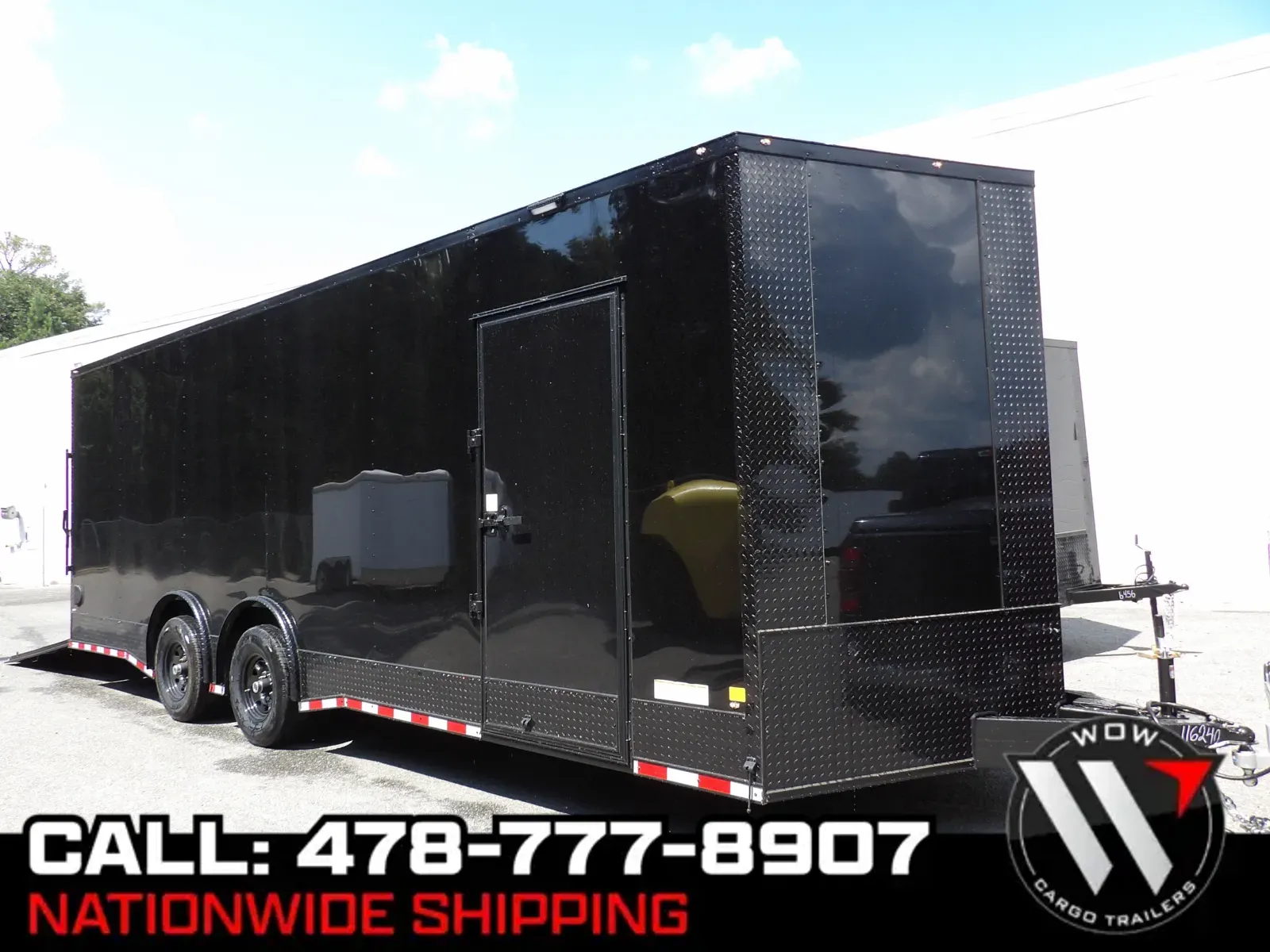 Black 2026 Diamond Cargo 8.5X24 Enclosed for sale in Cochran, GA