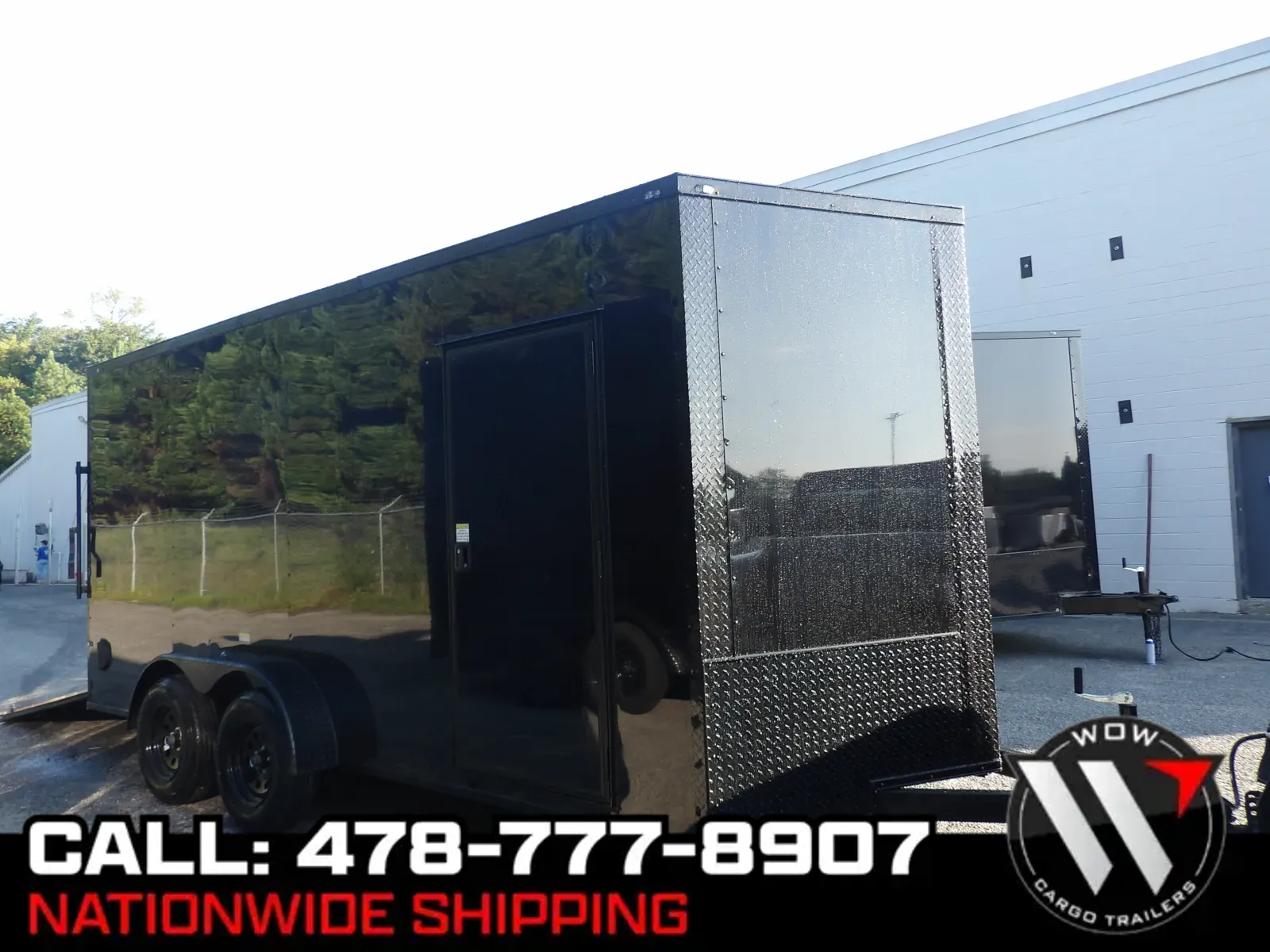 Black 2025 Maximum Cargo 7X16 TA for sale in Cochran, GA
