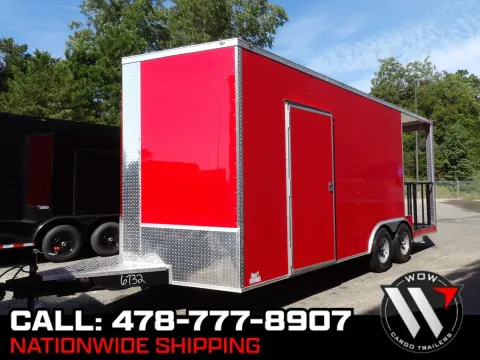 Red 2025 Steel Pines Cargo 8.5X20 35K for sale in Cochran, GA