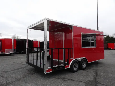 Another view of 2025 Steel Pines Cargo 8.5X20 35K for sale in Cochran, GA at WOW Cargo Trailers