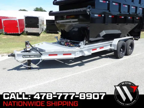 Silver 2026 Steel Pines Cargo BP Roll Off for sale in Cochran, GA