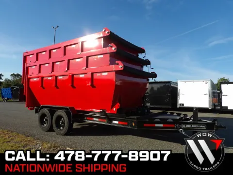 Red 2026 Steel Pines Cargo for sale in Cochran, GA