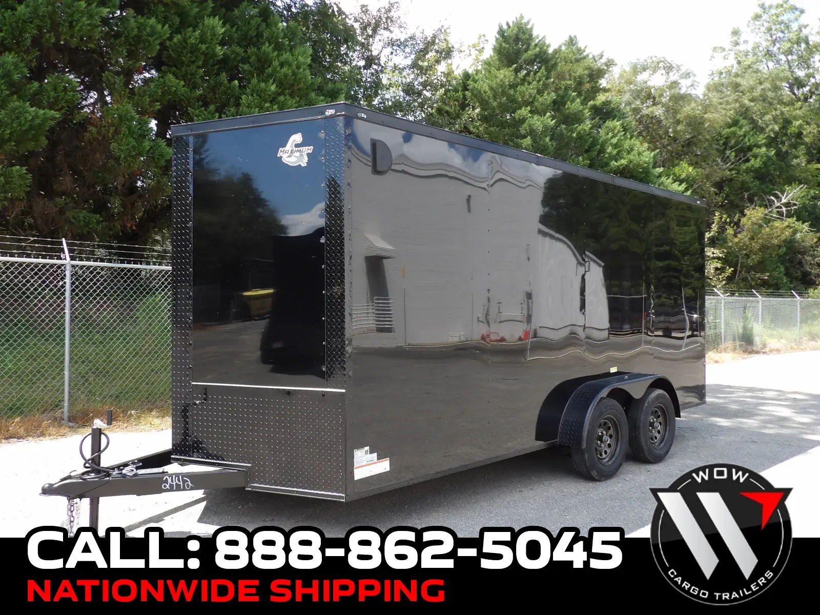 2025 Maximum 7X16 BLK BLKOUT for sale in Cochran, GA
