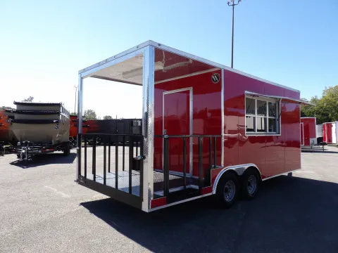 More photos of 2025 Steel Pines Cargo 8.5X20 Enclosed at WOW Cargo Trailers, GA