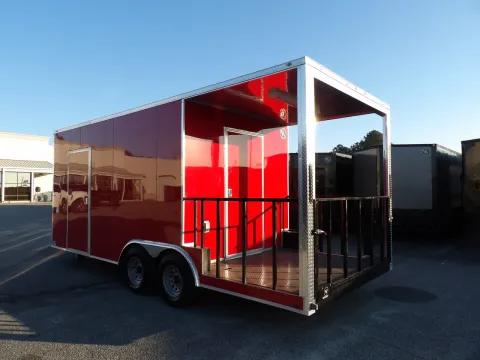 More photos of 2025 Steel Pines Cargo 8.5X20 Enclosed at WOW Cargo Trailers, GA