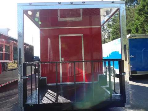 Another view of 2026 Steel Pines Cargo 8.5X20 Enclosed for sale in Cochran, GA at WOW Cargo Trailers