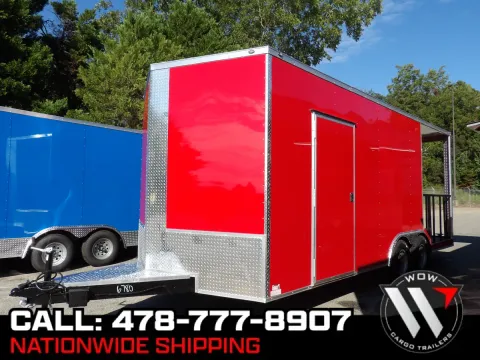 Red 2026 Steel Pines Cargo 8.5X20 Enclosed for sale in Cochran, GA