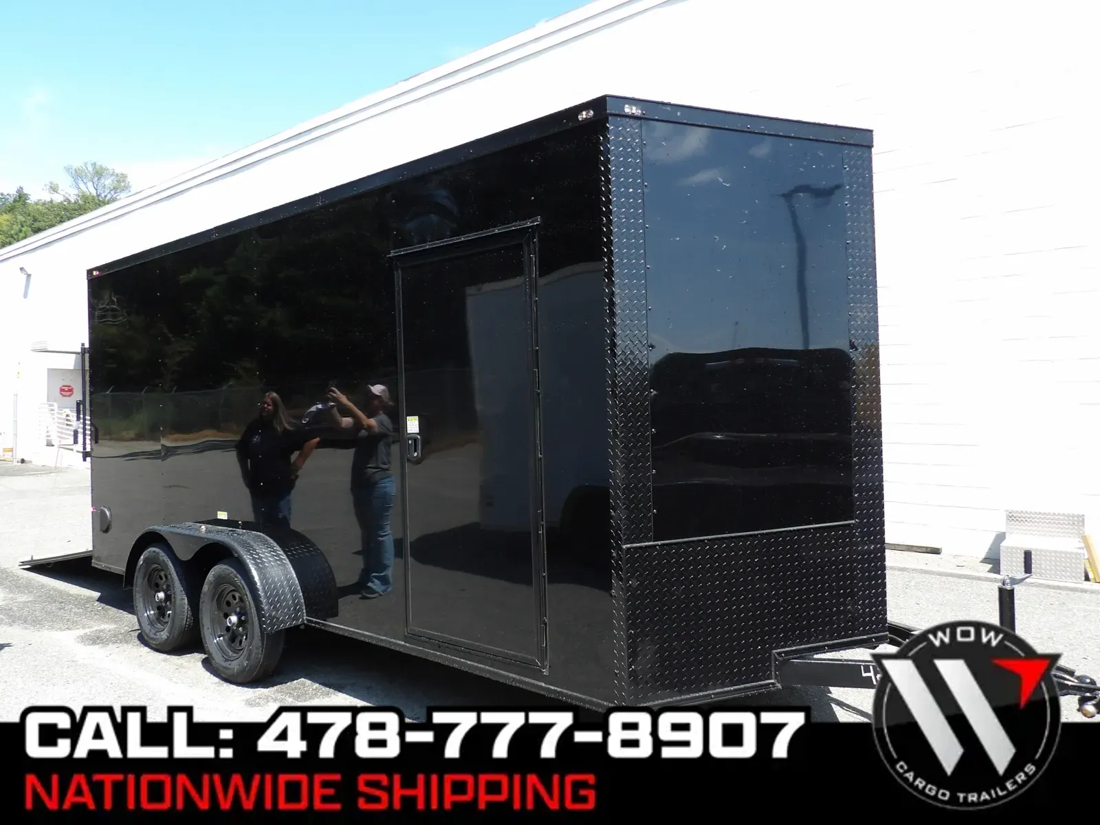 Black 2025 Maximum Cargo 7X16 for sale in Cochran, GA