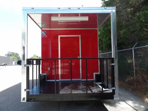 Another view of 2026 Steel Pines 8.5X20 Enclosed for sale in Cochran, GA at WOW Cargo Trailers