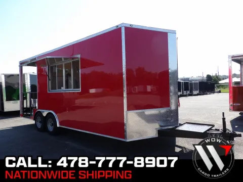 Red 2026 Steel Pines 8.5X20 Enclosed for sale in Cochran, GA