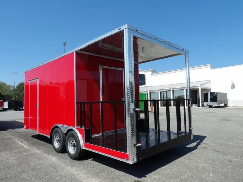 More photos of 2026 Steel Pines 8.5X20 Enclosed at WOW Cargo Trailers, GA