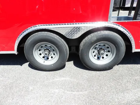 Another view of 2026 Steel Pines 8.5X20 35K Enclosed for sale in Cochran, GA at WOW Cargo Trailers