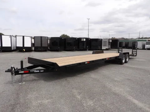 Photos of 2026 Brewer Implements 7x36 Bumper Pull Open Equipment Trailer for sale in Cochran, GA at WOW Cargo Trailers