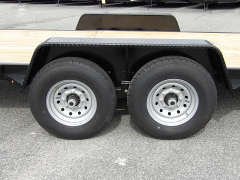 Another view of 2026 Brewer Implements 7x36 Bumper Pull Open Equipment Trailer for sale in Cochran, GA at WOW Cargo Trailers