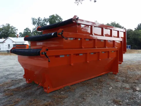 Photos of 2026 Steel Pines 7x14 Orange Container for sale in Cochran, GA at WOW Cargo Trailers