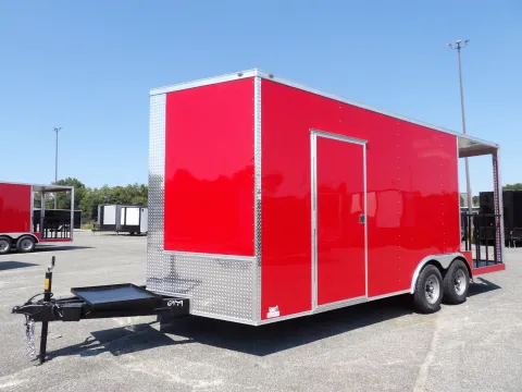 More photos of 2026 Steel Pines 8.5X20 Enclosed at WOW Cargo Trailers, GA