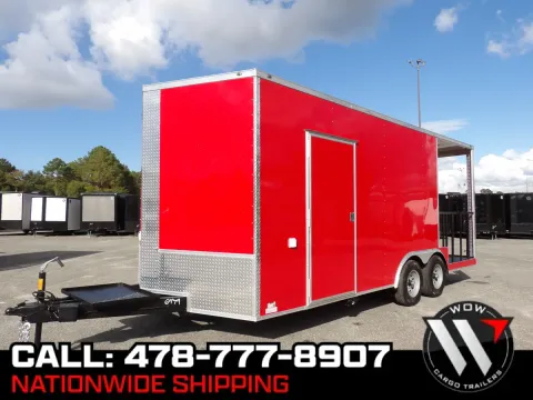 Red 2026 Steel Pines 8.5X20 Enclosed for sale in Cochran, GA