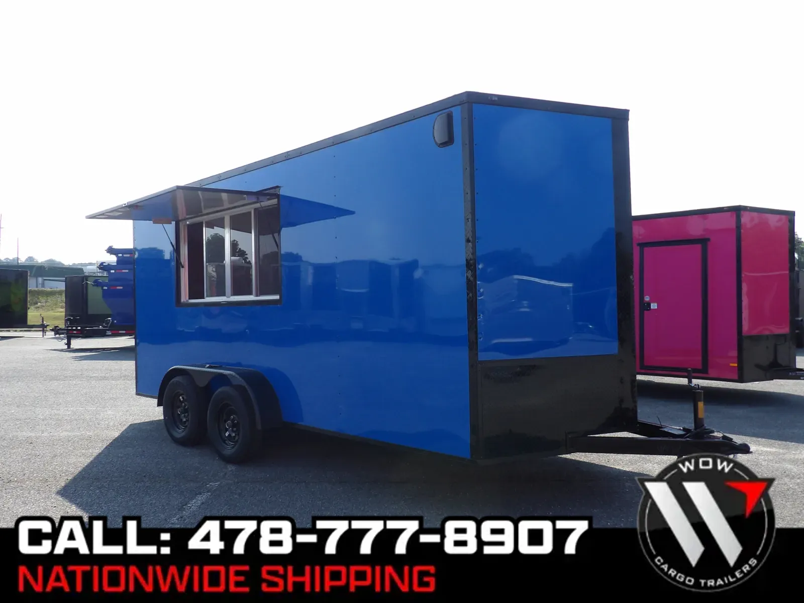 Black 2026 Steel Pines 7X16 Enclosed for sale in Cochran, GA