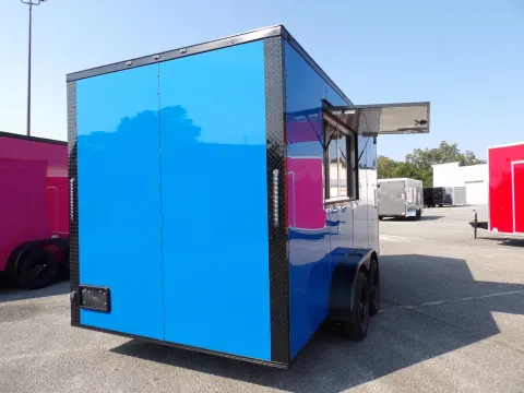 More photos of 2026 Steel Pines 7X16 Enclosed at WOW Cargo Trailers, GA