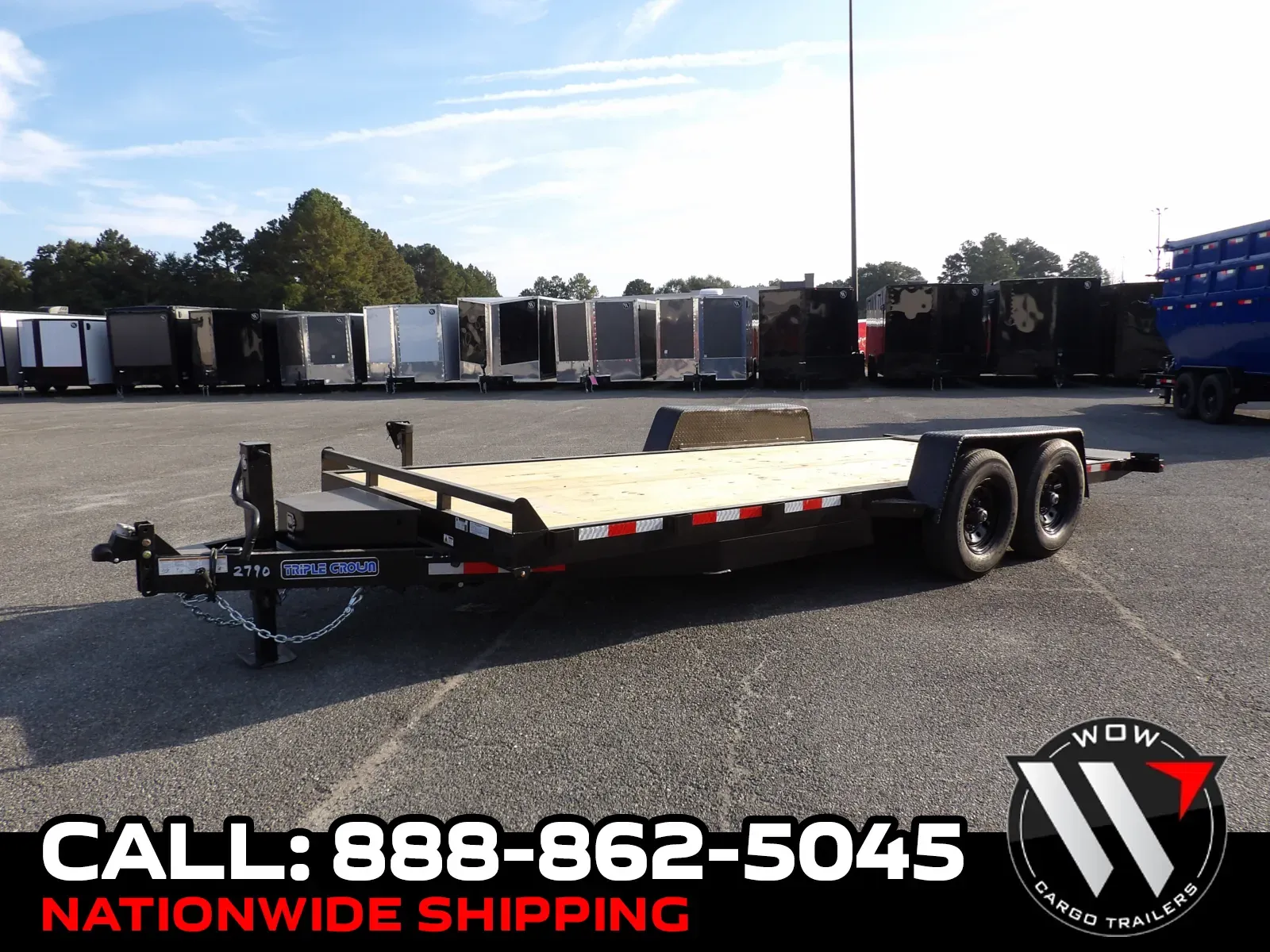 2026 Triple Crown 7x20 Hydraulic tilt for sale in Cochran, GA