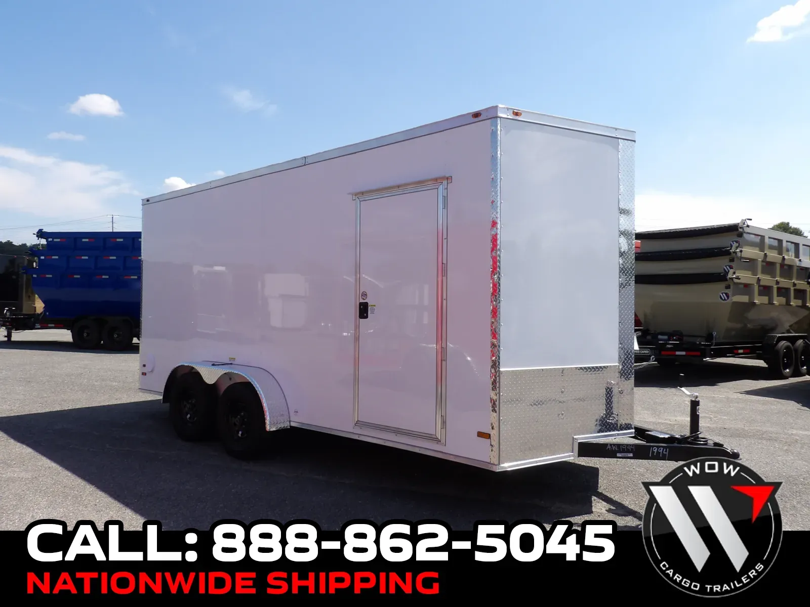 2026 All World 7X16 Enclosed for sale in Cochran, GA