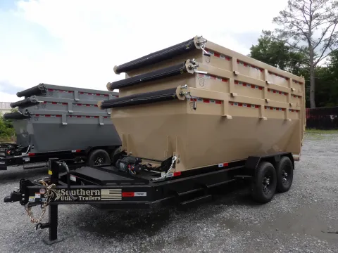 Photos of 2026 Steel Pines 7x14 Desert Tan Container for sale in Cochran, GA at WOW Cargo Trailers