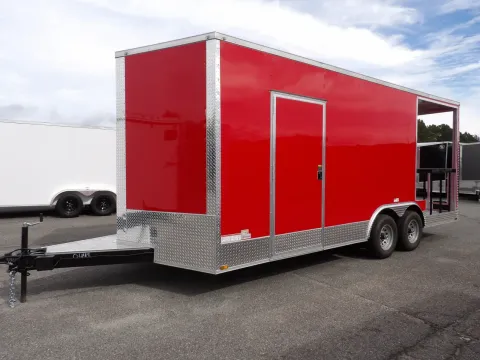 Another view of 2026 Hook & Line 8.5X20 Enclosed for sale in Cochran, GA at WOW Cargo Trailers