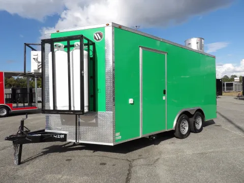 Photos of 2026 South Georgia 8.5X16 Enclosed for sale in Cochran, GA at WOW Cargo Trailers