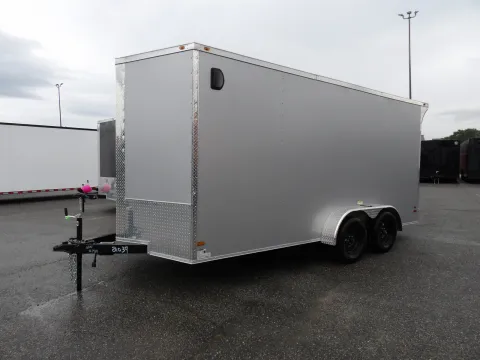 Photos of 2026 All World 7X16 Enclosed for sale in Cochran, GA at WOW Cargo Trailers